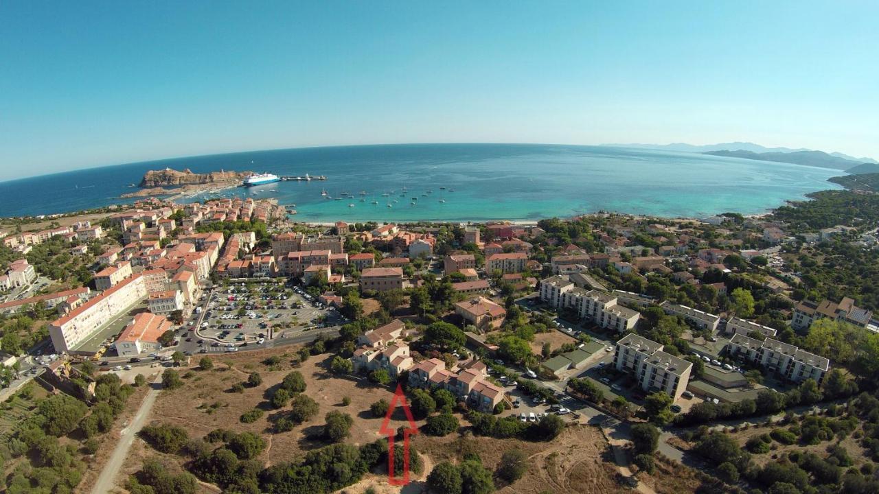 Motel Le Vieux Moulin LʼÎle-Rousse エクステリア 写真